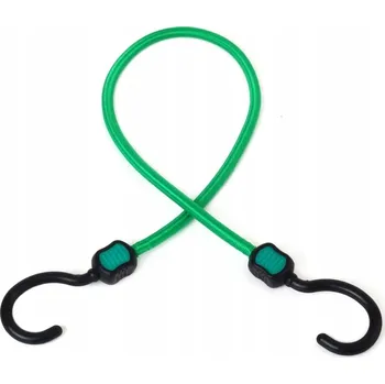 autokoberec Elastická gumová šňůra s háčky 60cm - na zavazadla