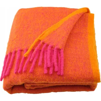 deka Deka IKEA polyester 130 cm x 170 cm oranžová