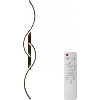 Nástěnné svítidlo Nástěnné svítidlo AjieQaQ černé, integrovaný LED zdroj 100 W