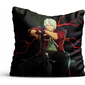 Polštář Polštář čtvercový Devil May Cry – VÝBĚR Z VÍCE VZORŮ