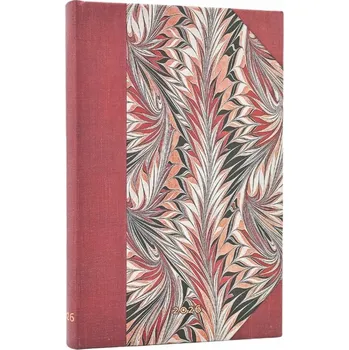 Kalendář Kalendář Cockerell Marbled Paper Rubedo Mini 12 Měsíců Verso 2026