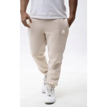 Pánské tepláky bavlněné Módní béžové GOOD LUCK MINI Logo XL