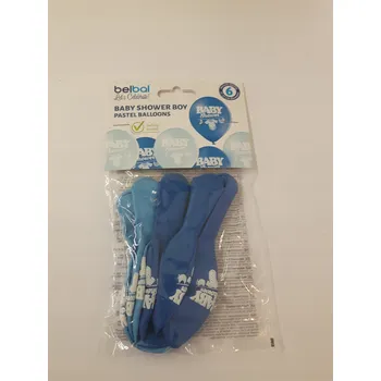 Balónky k narození dítěte s nápisem Baby shower