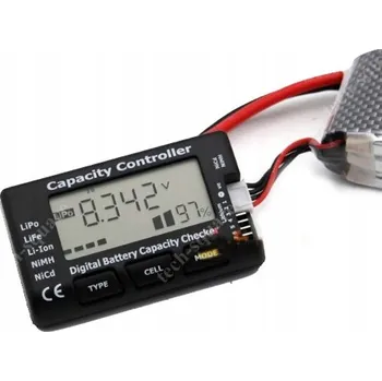 Nabíječka baterií Tester Baterií LCD, Měřič Kapacity Baterií