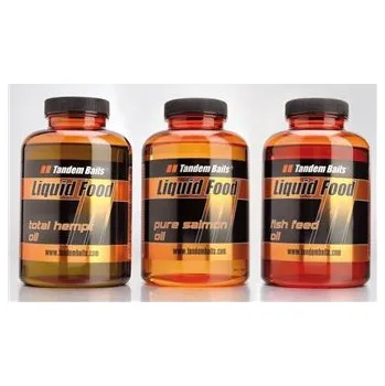 Návnadové aroma Rybí olej 500ml Tandem Baits 199 12366 - Fish Oil Mix 500 ml (rybací olej)