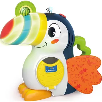 Clementoni Clemmy baby - Interaktivní Tukan, poznávání ovoce a barev