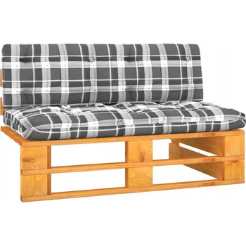 Zahradní sestava Shumee Zahradní sedací souprava / posezení z medově hnědých palet z borovicového dřeva