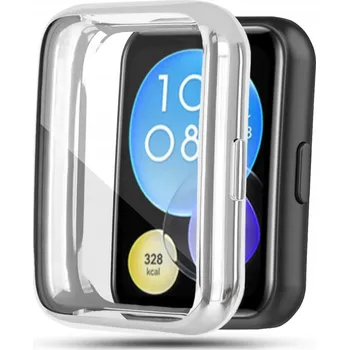 Pouzdro na mobilní telefon POUZDRO SILIKONOVÉ OCHRANNÉ POUZDRO + 2v1 PRO HUAWEI WATCH FIT 2 | BARVY | PREMIUM