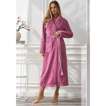 Dámské noční prádlo Dámský župan L&L 2415 L fuxia