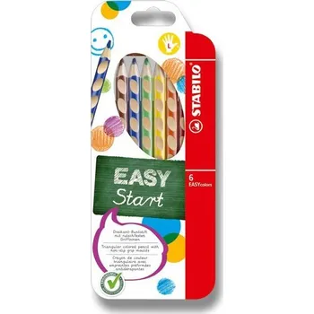 Pastelka Pastelky STABILO EASYcolors - 6 barev, pro leváky