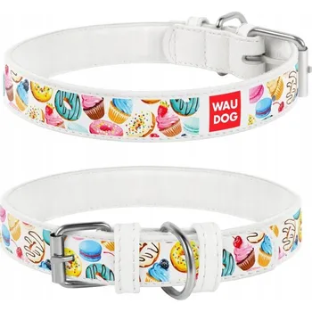 Obojek pro psa Kožený obojek pro psa Waudog vel. XS