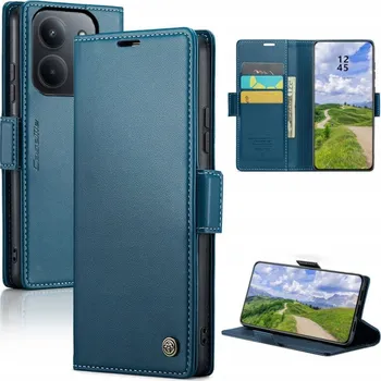 Pouzdro na mobilní telefon Flipové pouzdro Caseme pro Xiaomi Redmi 15C modré