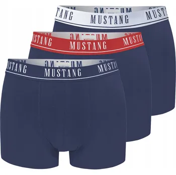 Boxerky Boxerky Mustang True Denim 3-pack vel. M