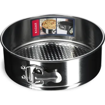 Forma na pečení FORMA NA DORT KULATÁ PLECHOVÁ FORMA NA PEČENÍ 22 cm