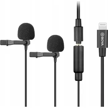 Mikrofon Kondenzátorový mikrofon BOYA BY-M2D