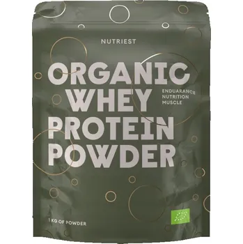 Protein Proteinový doplněk Nutriest organic 1 kg prášek bez cukru
