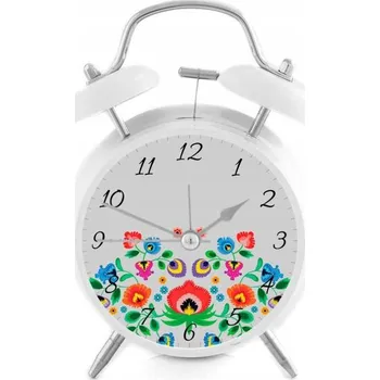 Budík Hlasitý budík s retro zvoněním Folk - 7