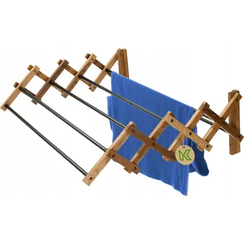 Sušák na prádlo KADAX SUŠÁK NA PRÁDLO 4,8m HARMONIKOVÝ NA OBLEČENÍ A PRÁDLO, 6 TYČÍ