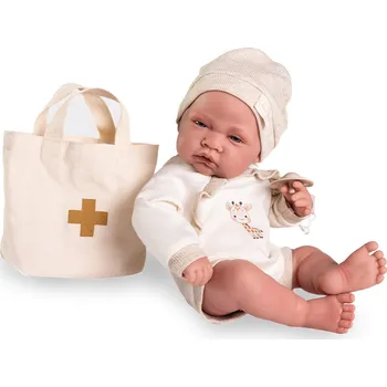 Panenka Novorozenecká panenka Lúa s příslušenstvím, 42 cm MUNECAS ANTONIO JUAN