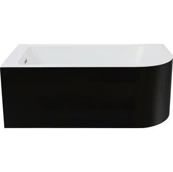 Vana Akrylátová rohová vana Braider Restia, boční odtok, 180 x 75 cm