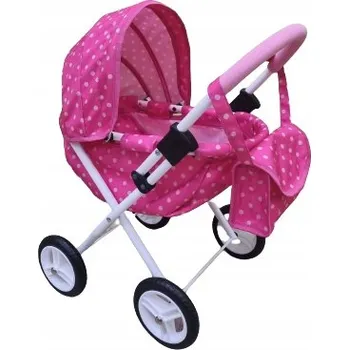 Kočárek pro panenku Kočárek pro panenky ADBOR MIKI, barva: Mi-01