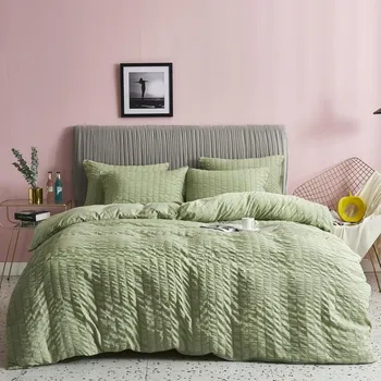 Povlečení Sada povlečení Spod Igły i Nitki mikrovlákno béžová 200x220 cm