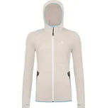 Dámská mikina Ortovox FLEECE HOODY - béžová XS