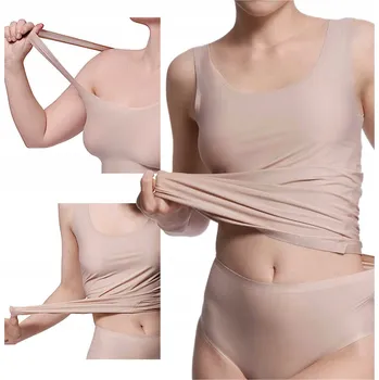 Podprsenka Julimex tílko kulatý výstřih bez rukávů univerzální velikost