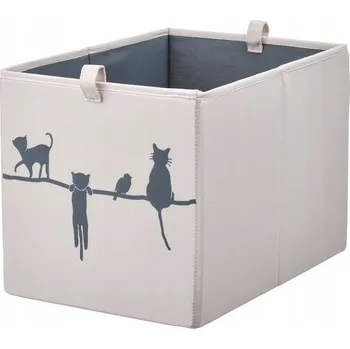 Úložný box IKEA krabice 26x37x26 cm, úložný box, košík na hračky