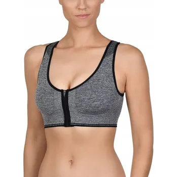 Podprsenka NATURANA sportovní podprsenka šedá melanž 5222 S