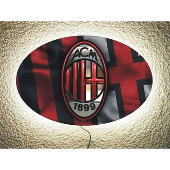 Lampička Nástěnná lampička AC MILAN s dálkovým ovládáním