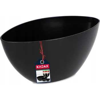 Květináč Černý plast Květináč Kadax 38 cm x 14 x 13 cm