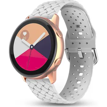 Pouzdro na mobilní telefon Řemínek JG Smart pro Samsung 20mm, bílý