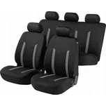 Potah na celou sadu sedadel Walser polyester šedý univerzální