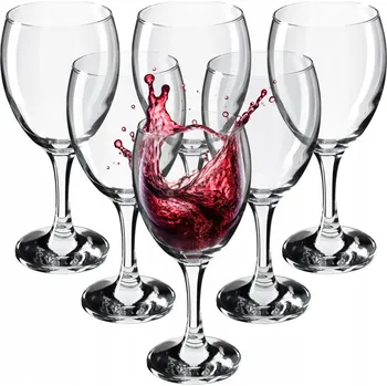 Sklenice SKLENIČKY na červené víno KADAX 340ml 6 Ks