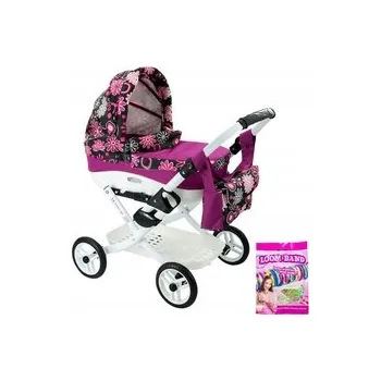 Kočárek pro panenku Kočárek pro panenky ADBOR LILY + Lc-19