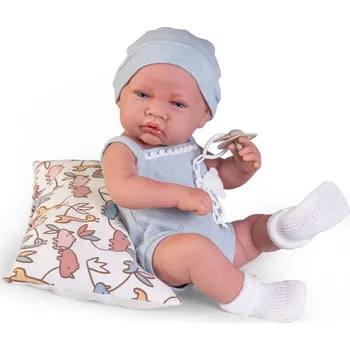 Panenka Novorozená panenka Louie v modrém pyžamu, 42 cm MUNECAS ANTONIO JUAN