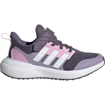 Dámské tenisky ADIDAS Boty FortaRun 2.0 Cloudfoam Elastic Lace Top Strap 39 2/3 BÍLÁ|FIALOVÁ|RŮŽOVÁ