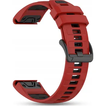 Řemínek na hodinky Řemínek JG Smart pro Garmin 22mm červený