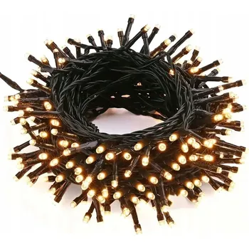 Vánoční dekorace VÁNOČNÍ OSVĚTLENÍ NA STROMEČEK VENKOVNÍ VNITŘNÍ OSVĚTLENÍ 8M IP44 8 FUNKCÍ CE