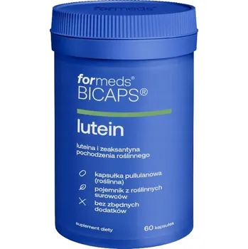 Doplněk stravy ForMeds lutein v kapslích, 60 ks. Bez lepku, veganský.