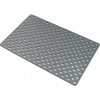 Protiskluzová podložka Protiskluzová sprchová podložka 36x68 cm šedá TPR s přísavkami a masážní funkcí