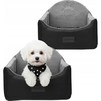 Pelíšek pro psa Autosedačka 2v1 Zula černá
