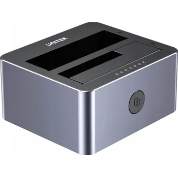 Unitek Klonovací stanice pro disky 2x SATA 2,5"/3,5" SSD HDD USB-C 10Gbps