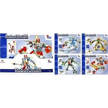 ostatní stavebnice STAVEBNÍ STAVEBNICE pro DĚTI 201-223 dílků ROBOT alleBLOX