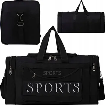 Sportovní taška Sportovní taška přes rameno černá textilní 20 l