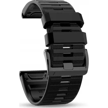 Řemínek na hodinky Řemínek JG Smart pro Garmin 22mm černý