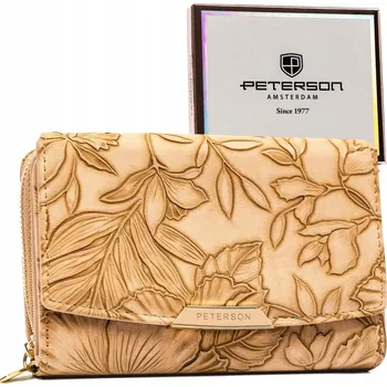 Peněženka Peterson peněženka eko kůže béžová - dámská