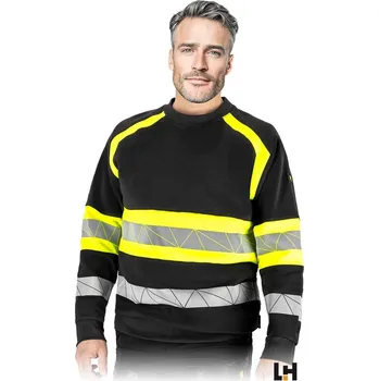 Pánská mikina Mikina ochranná výstražná mikina LH RAUTEX-S B vel. XL