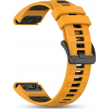 Řemínek na hodinky Řemínek JG Smart pro Garmin 20mm oranžový